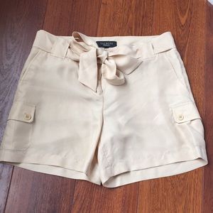 Talbots silk shorts